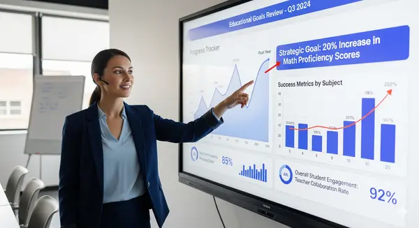 AI teaching goals: Set and track objectives 5x faster