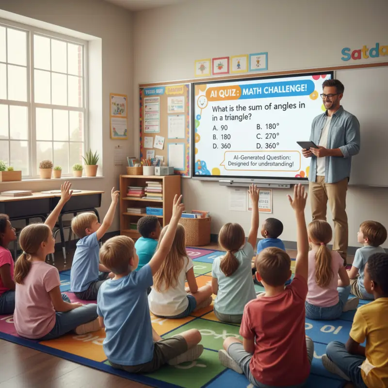 Creating engaging classroom quizzes: How AI generates questions that actually stick