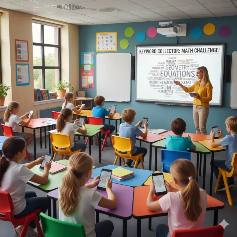 Keyword collector activities: Creative brainstorming strategies for any classroom