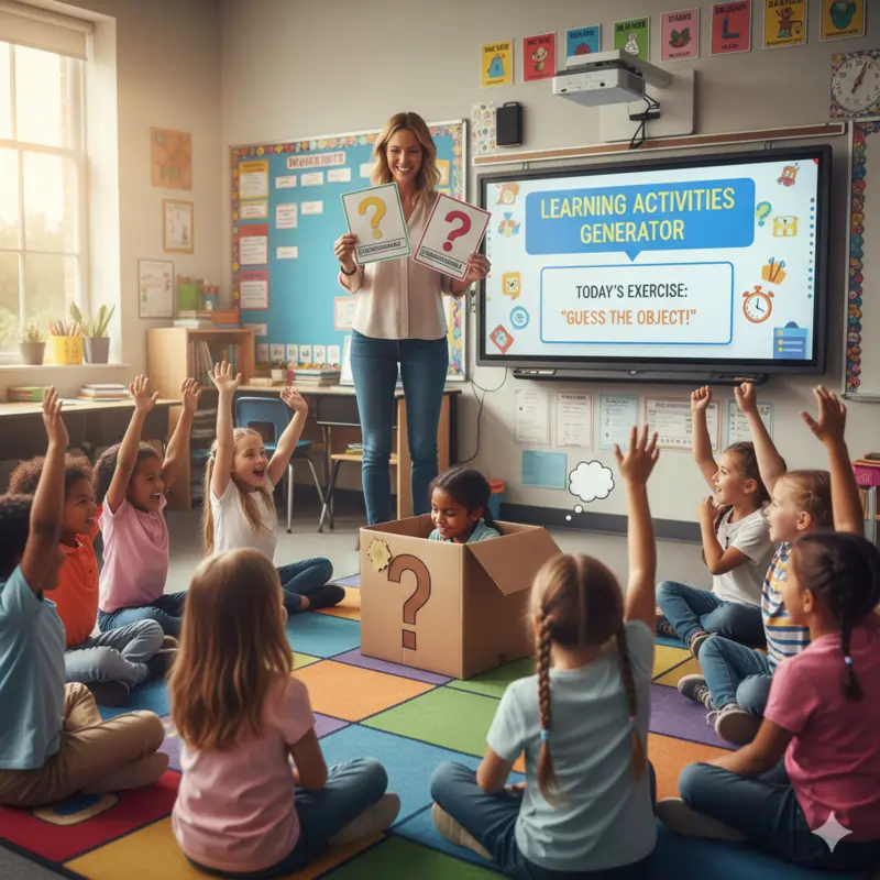 Learning activities generator: Create engaging classroom exercises