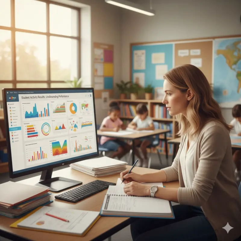 Making sense of student data: How to use activity results to improve teaching