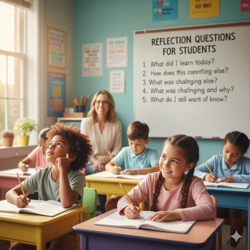 Reflection questions for students: Deepen learning with metacognition